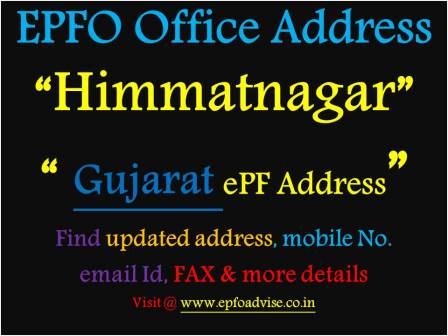 PF Office Himmatnagar Address