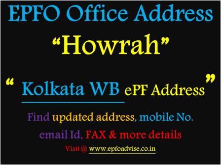 PF Office Howrah Address