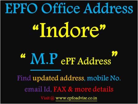PF Office Indore Address