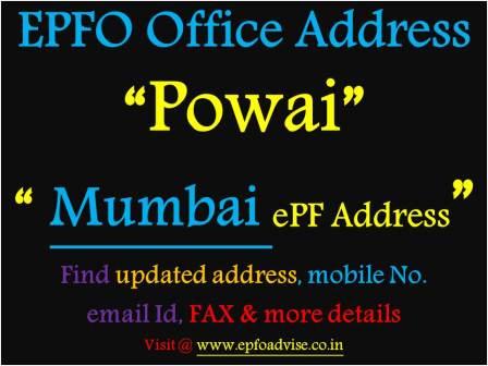 PF Office Powai Address
